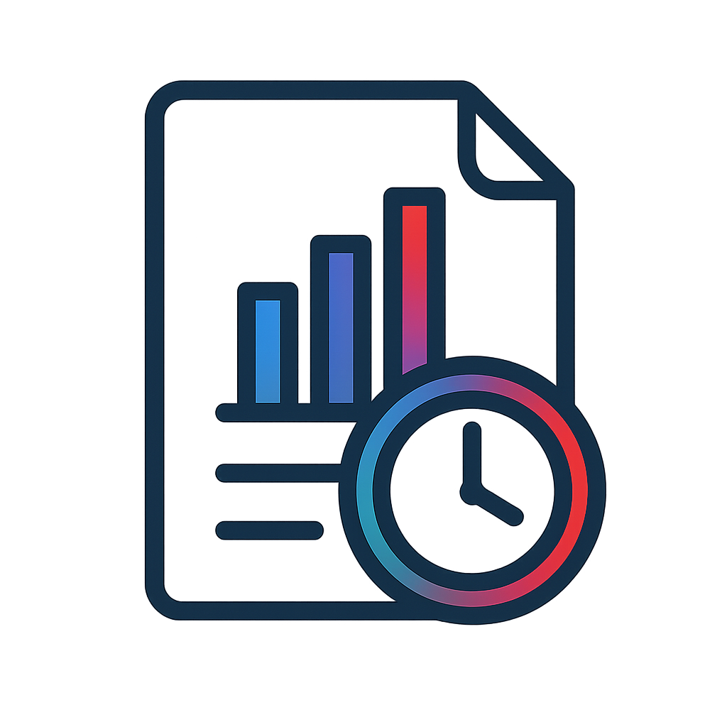 Relatórios em tempo real